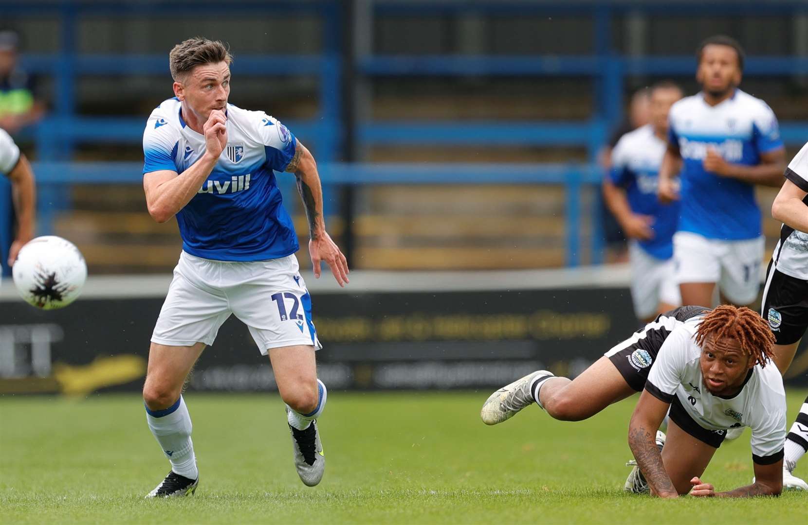 Defender Peter Ojemen, of Dover, missed their weekend 2-0 National League South defeat against Truro City due to illness