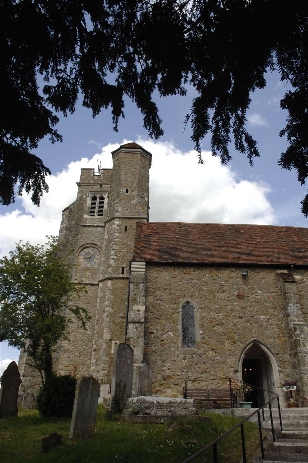 All Saints Church in Birling