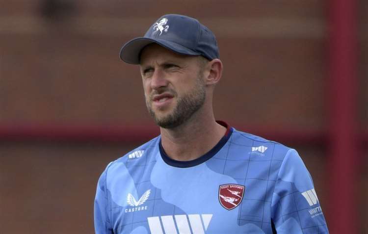 Alex Blake - left stranded on 24 not out as wickets tumbled around him. Picture: Barry Goodwin