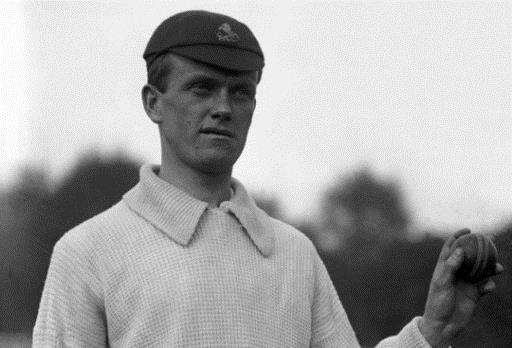 Legendary Kent and England cricketer Colin Blythe