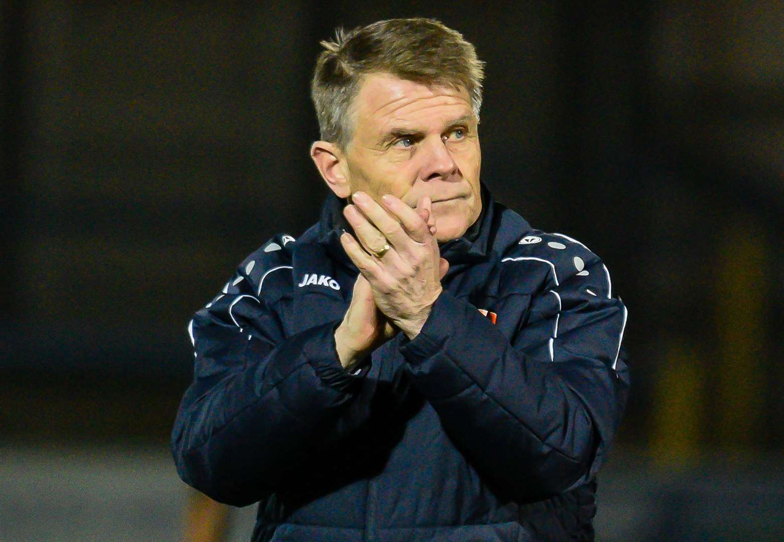 Dover manager Andy Hessenthaler. Picture: Alan Langley