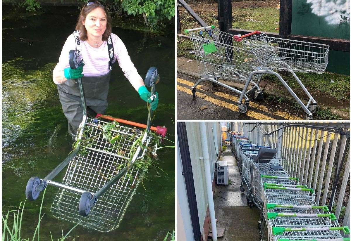 ‘Shopping trolleys are everywhere – and the supermarkets must pay!’