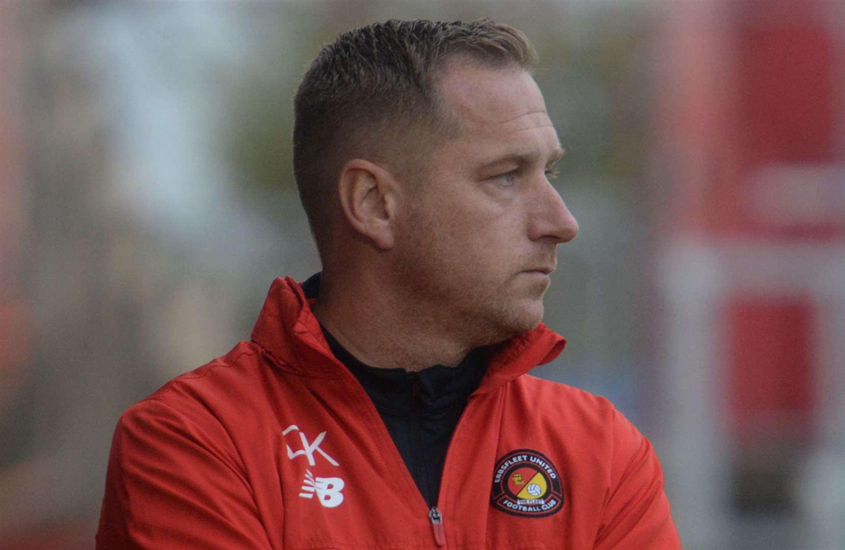 Ebbsfleet manager Dennis Kutrieb. Picture: Chris Davey