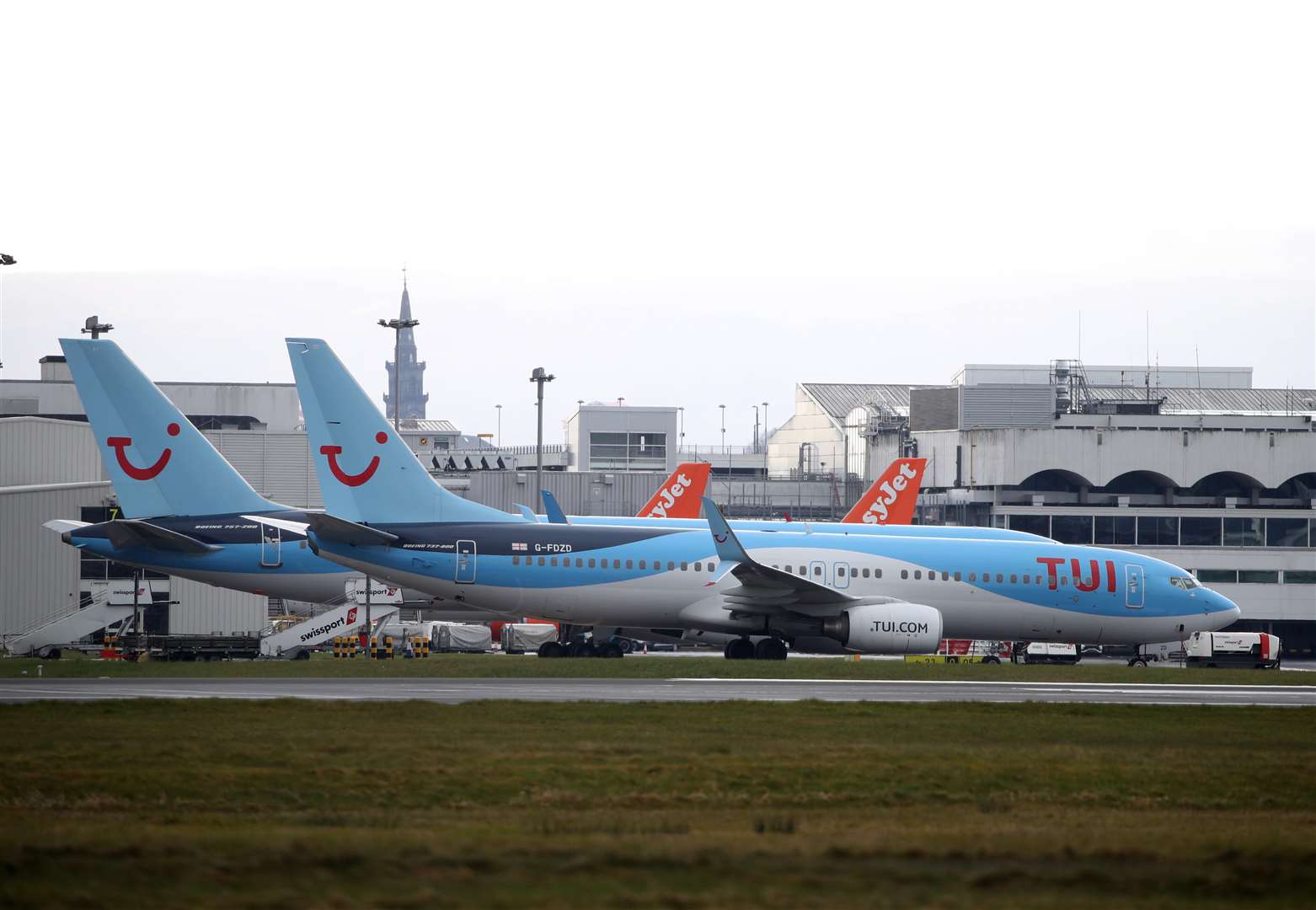 Tui has urged the Government to apply ‘free movement’ principles as it starts to ease travel restrictions (Andrew Milligan/PA)