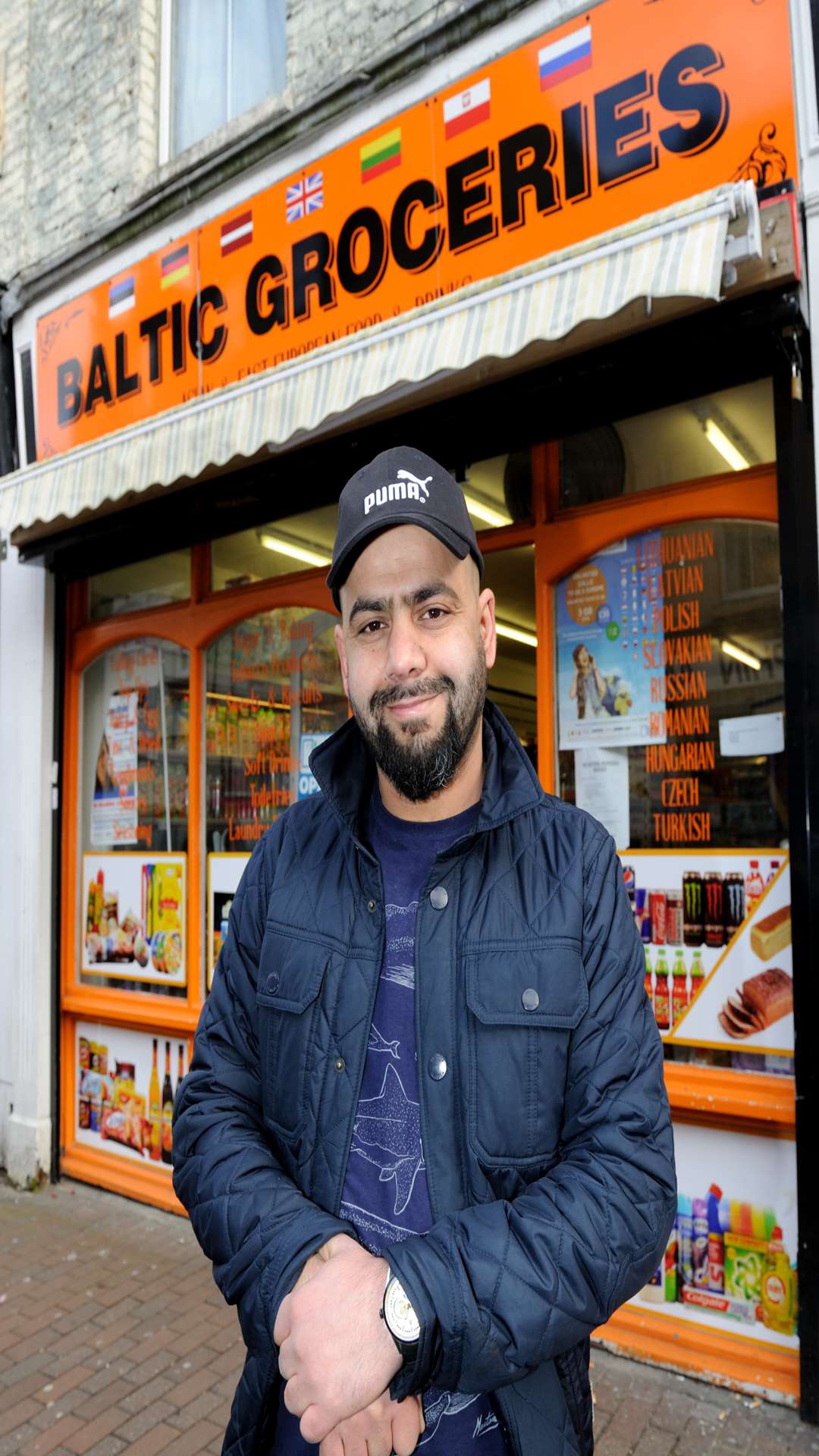 Hussain Pshtiwan, Baltic Groceries.