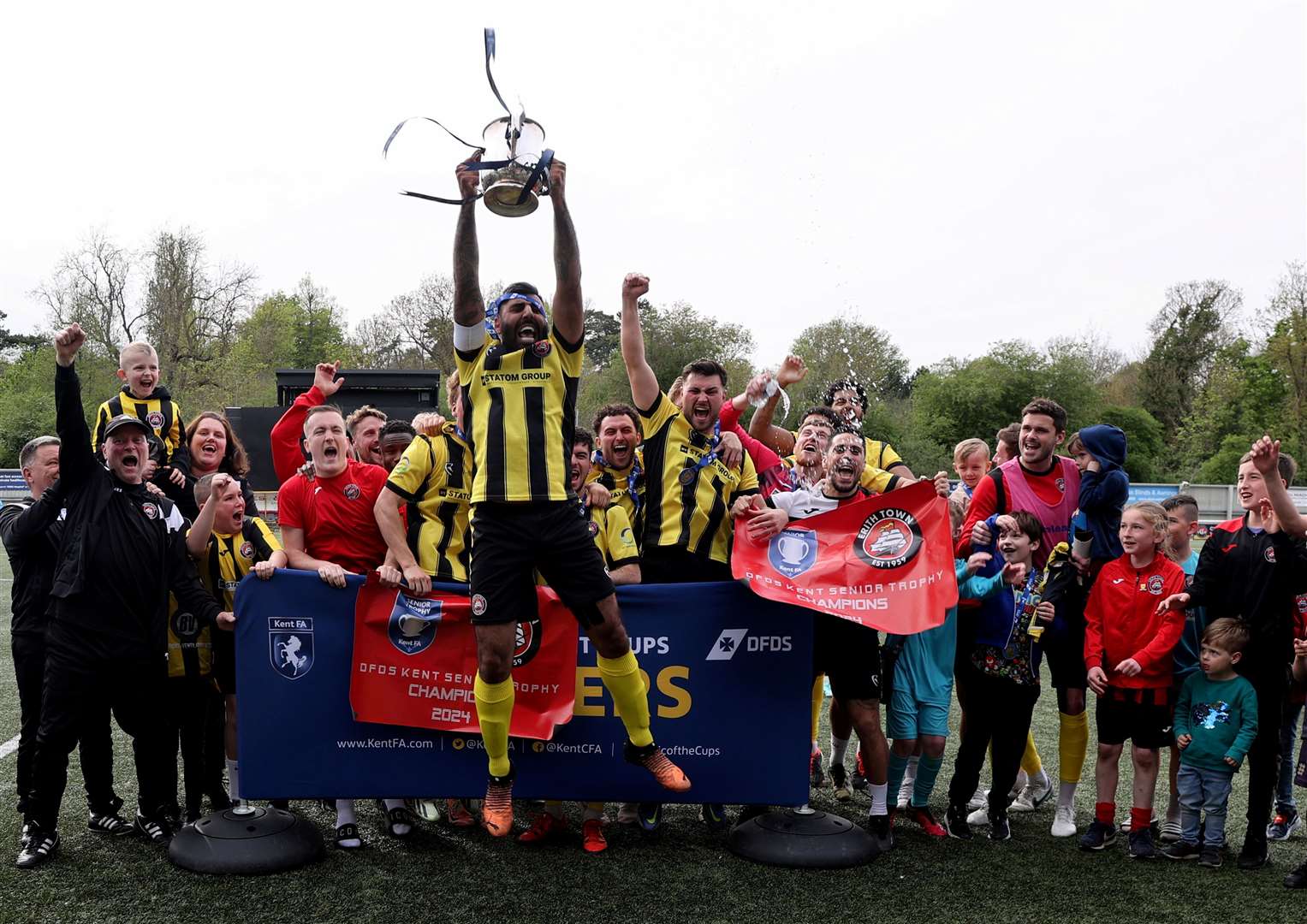 DFDS Kent Senior Trophy Final: Erith Town 3 Croydon 2