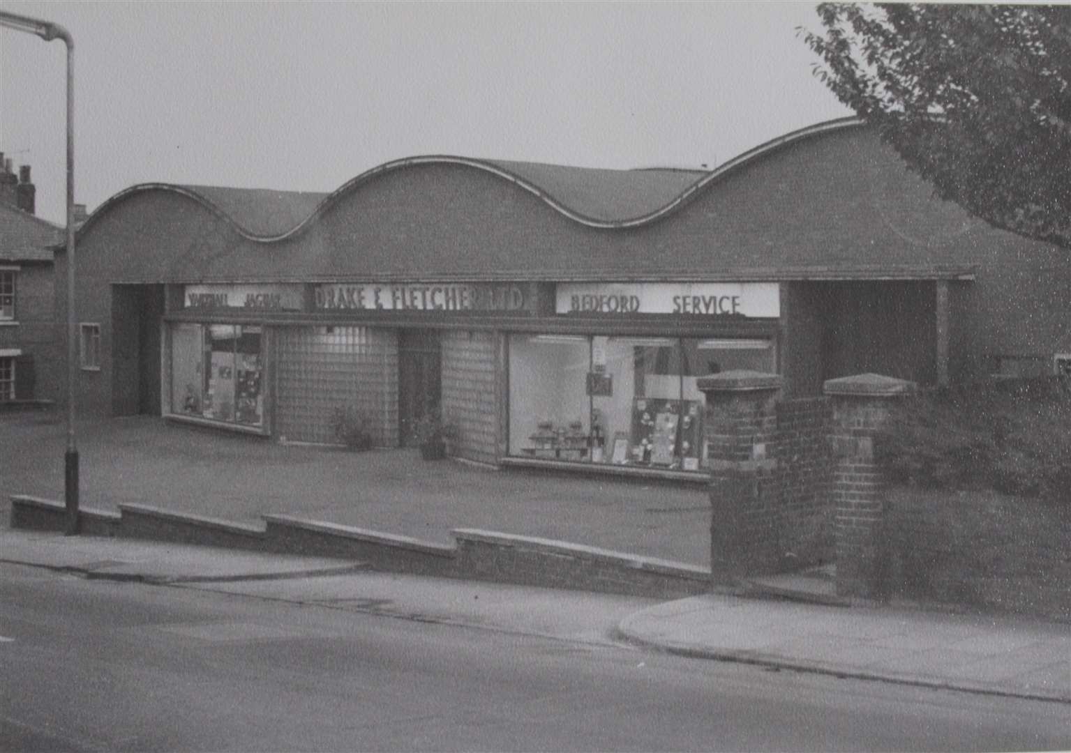 The first concrete barrel-roofed building constructed by Goodsell and Son