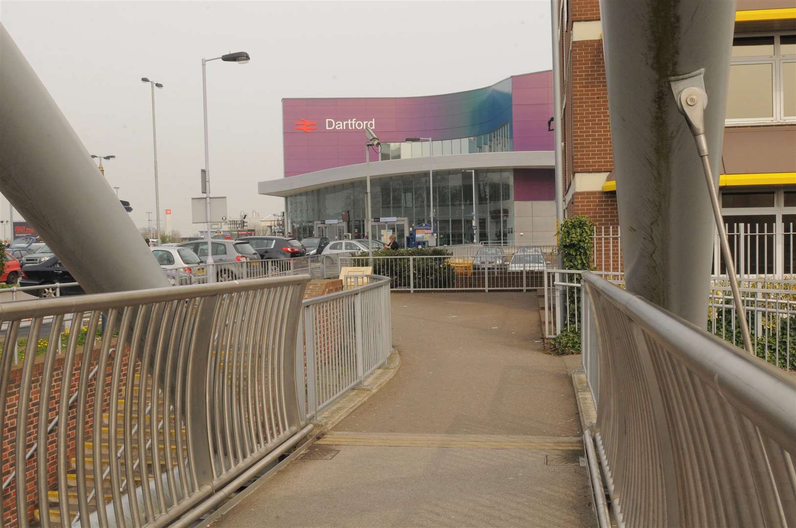 Dartford Railway Station in Mill Pond Road, Dartford