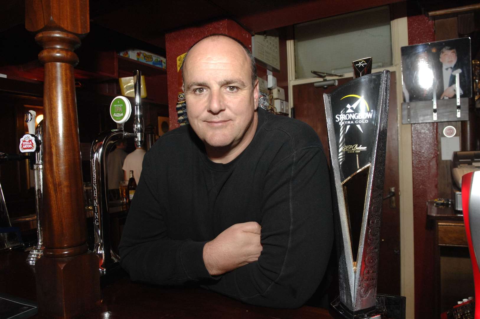 Rodney's Sports Bar manager Allan Woods has run the Herne Bay site for the last 13 years