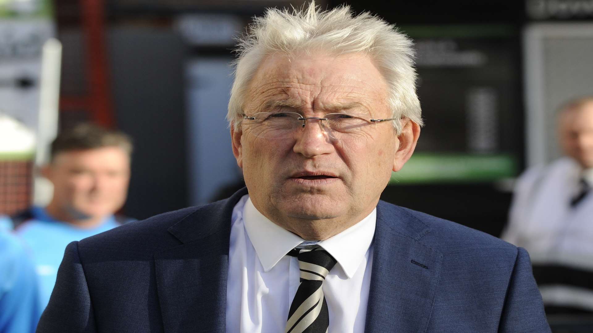 Dover boss Chris Kinnear. Picture: Tony Flashman