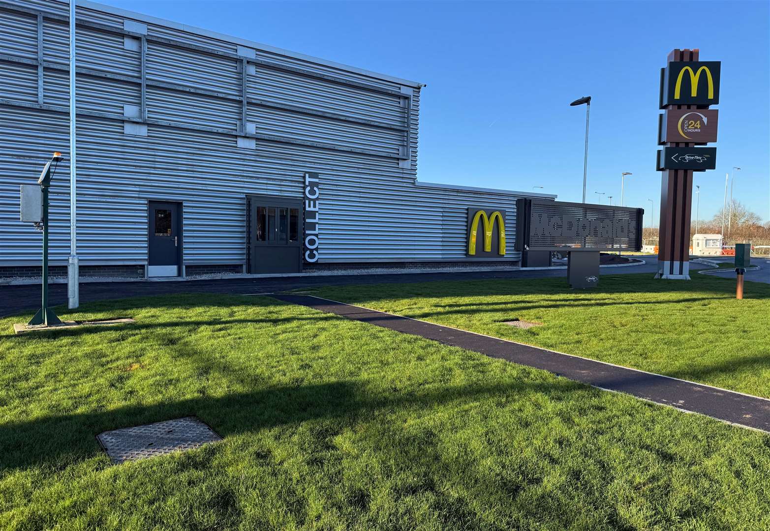 The McDonald's will be the only outlet open 24 hours at Stop 24. Picture: Barry Goodwin