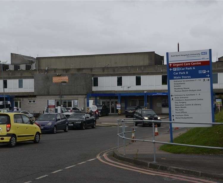 The expanded parts of the Kent and Canterbury Hospital which came in the 1960s and 1970s