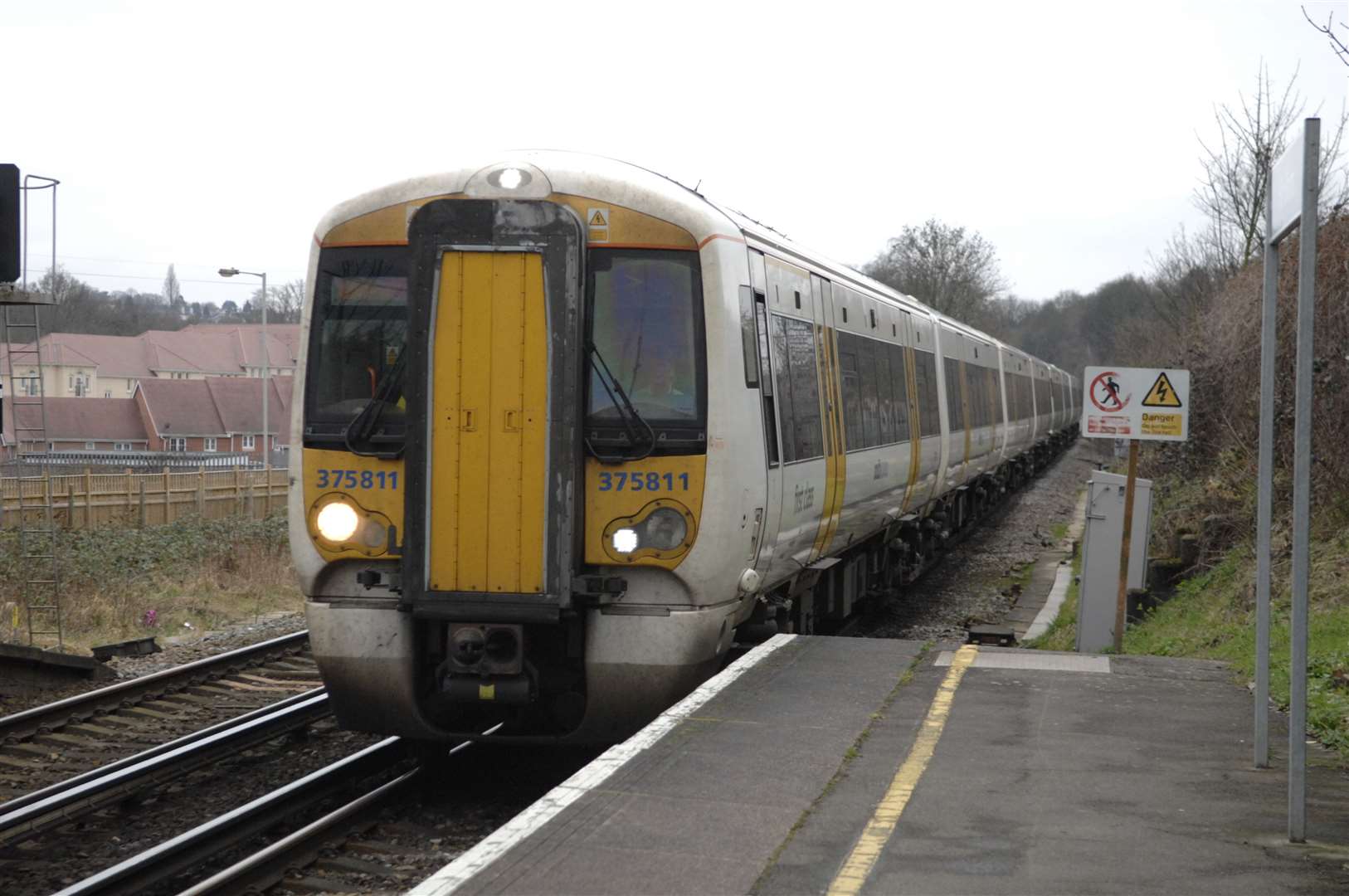 Trains were being diverted via Sidcup or Bexleyheath. Picture: Matthew Walker