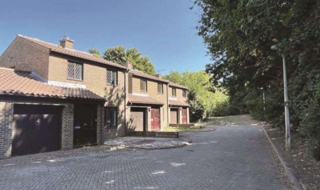 The houses set to be demolished in Beaumont Davy Close, have been empty since 2016.