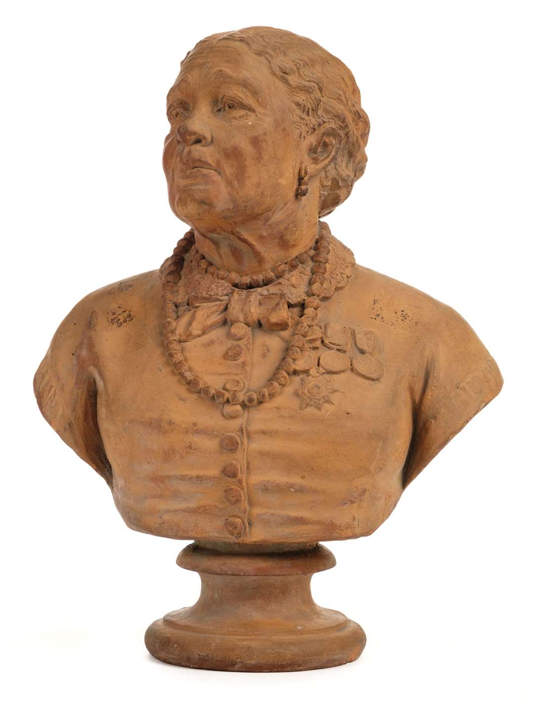 The terracotta bust of Mary Seacole could sell for up to £1,000 (Dominic Winter Auctioneers/PA)