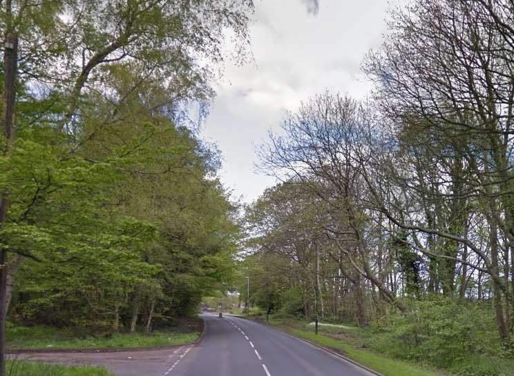 Lordswood Lane, Lordswood. Pic: Google Maps