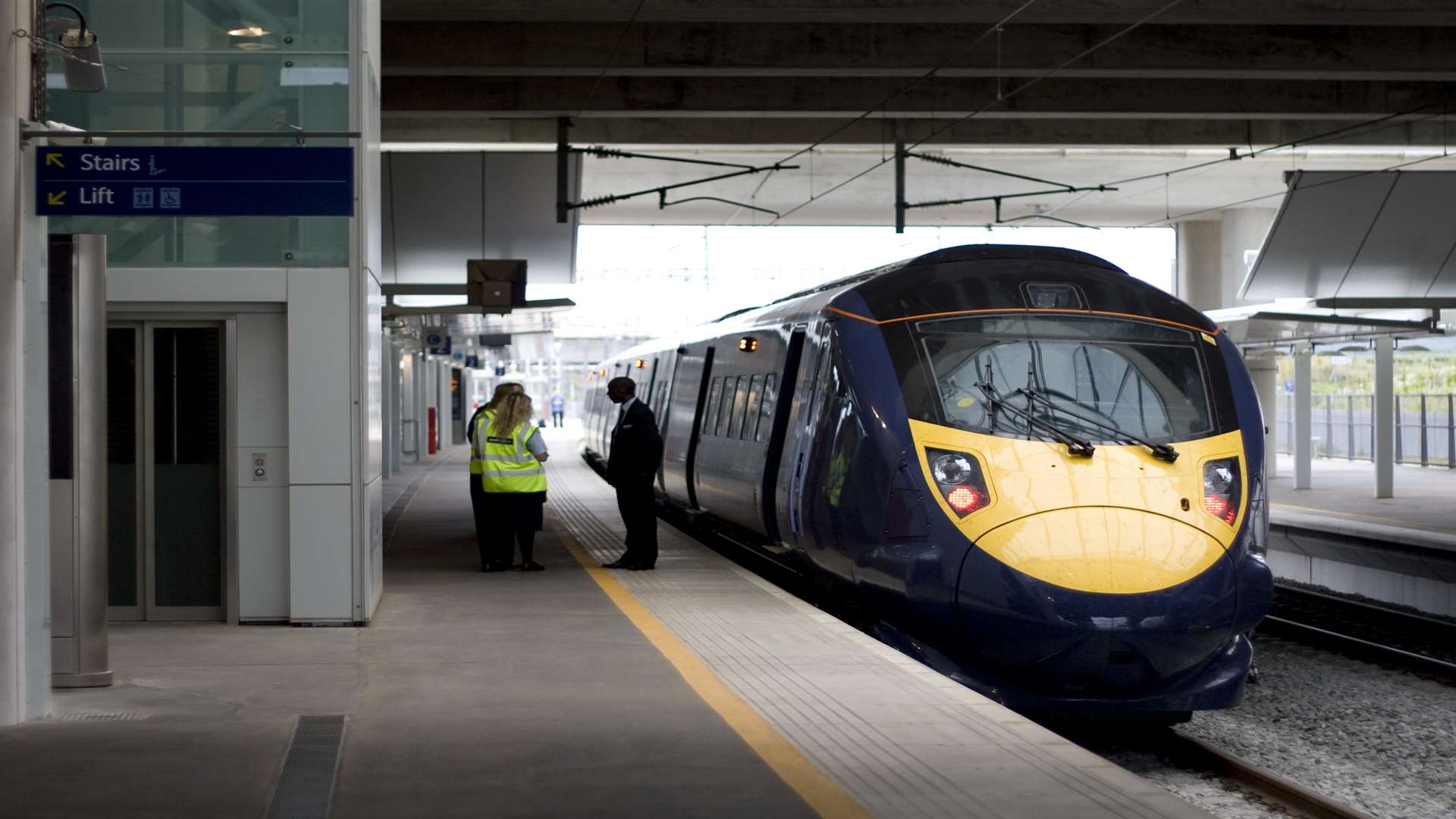 The train carriages have been halved on one of the morning services