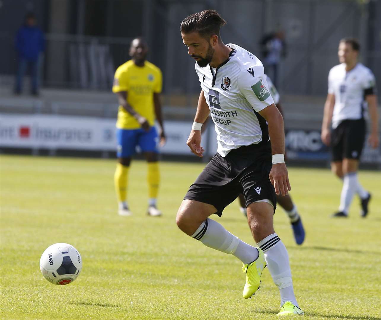 Midfielder Ben Greenhalgh will return for Tonbridge's trip to Maidstone on New Year's Day. Picture: Andy Jones