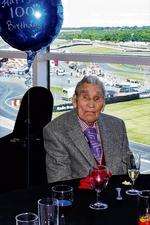 Mechanic celebrates 100th birthday at Brands