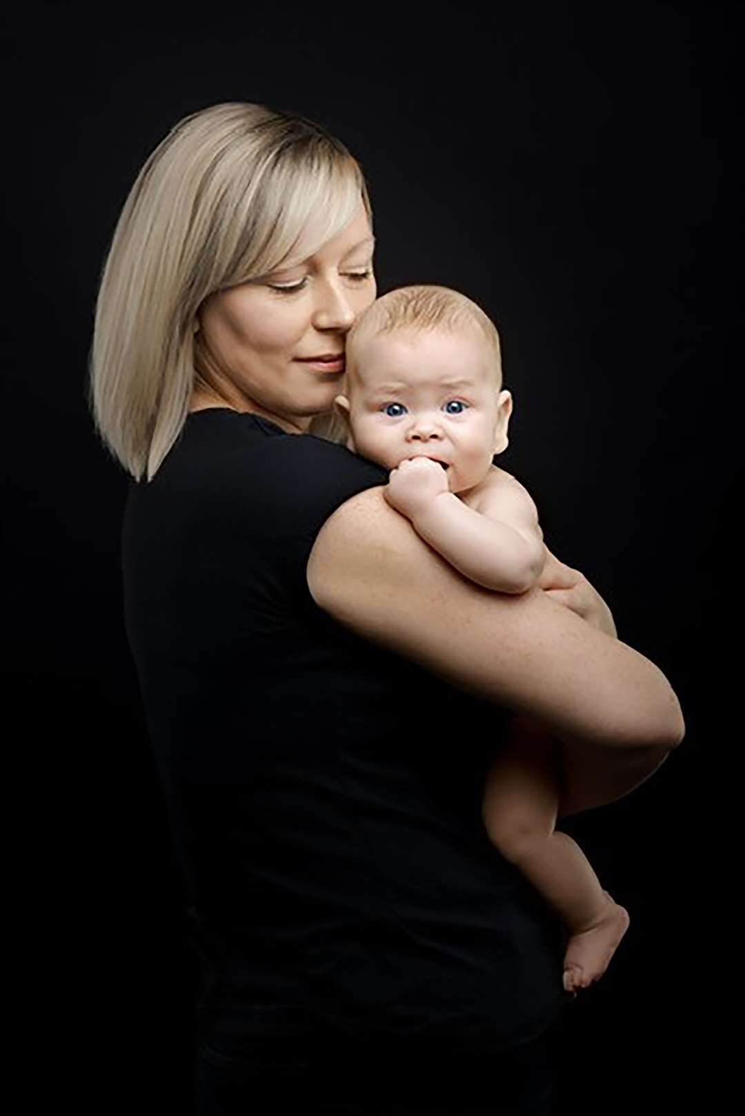 Stacey Broadmeadow, 38, with her son Harry (Rebecca Susca/PA)