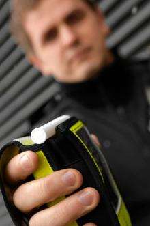 Drink-drive breath test