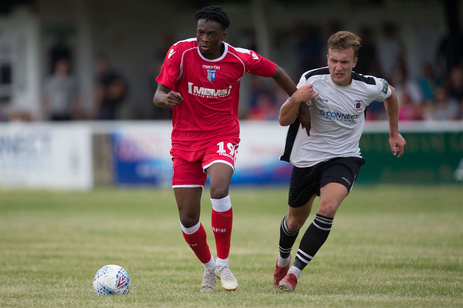 Matty Willock in action for Gillingham against Faversham Town Picture: Gillingham FC (13661870)