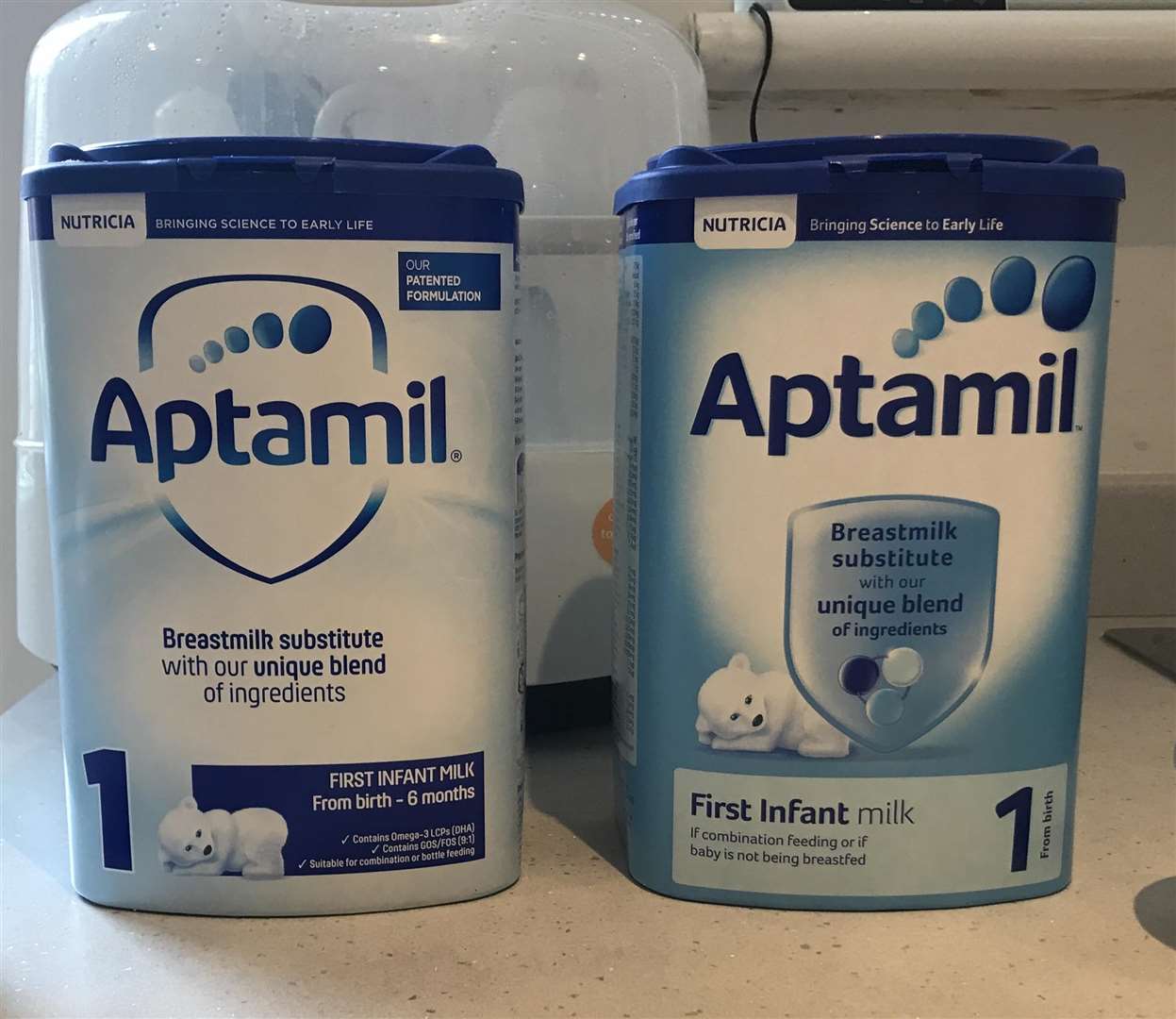 UK parents complain their babies are ill after using new Aptamil milk  formulas