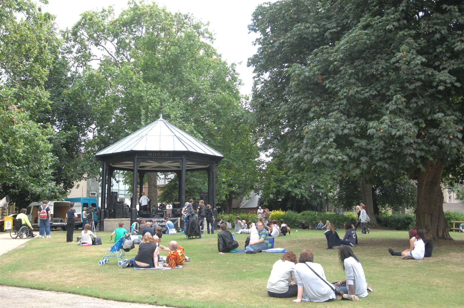 Brenchley Gardens in Maidstone has long been a hotspot for crime. Picture: Matthew Walker