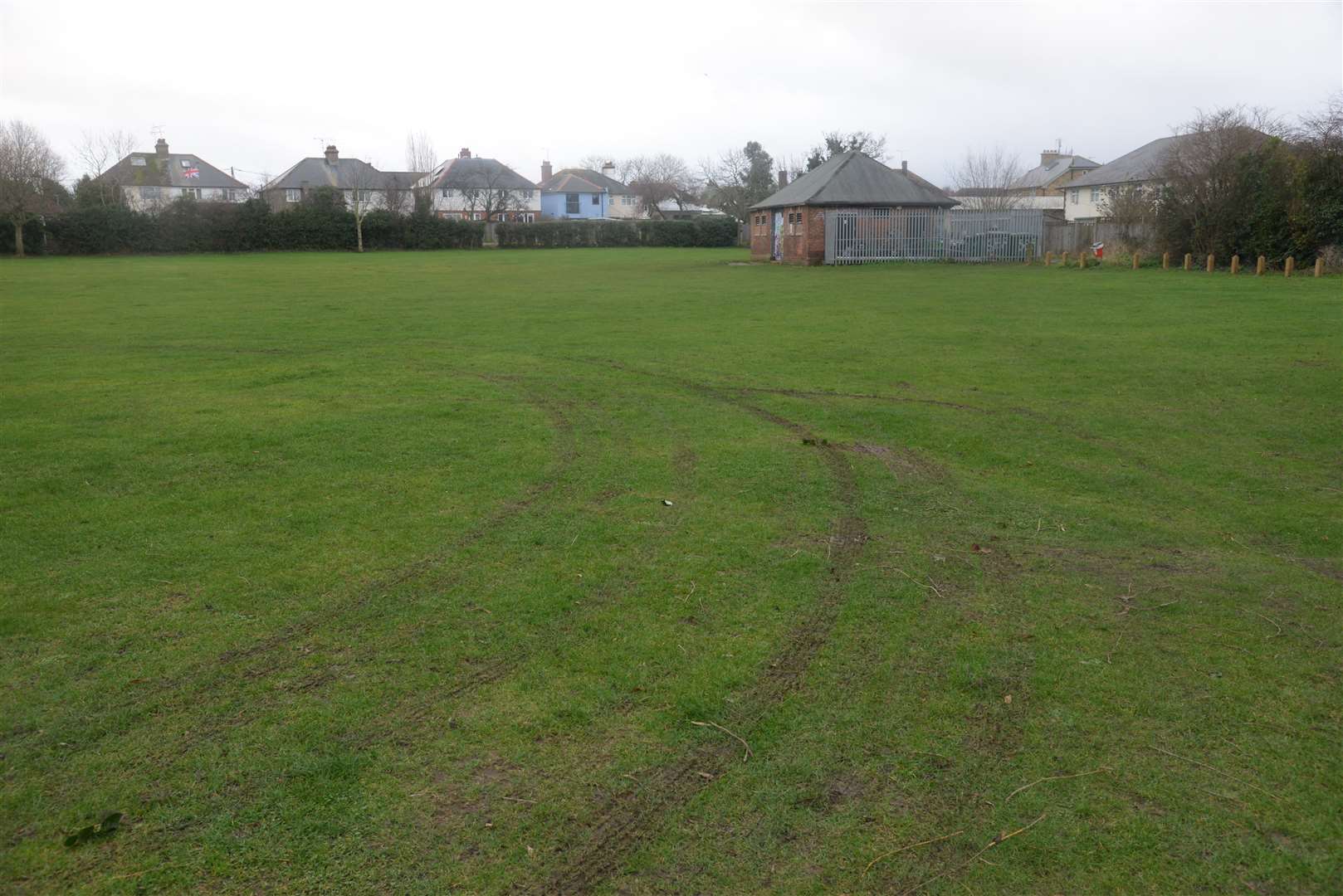 The incident happened at Westmeads Recreation Ground. Picture: Chris Davey