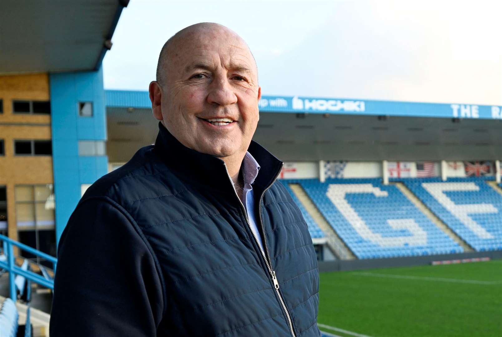 John Coleman takes charge at Priestfield for the first time this Saturday Picture: Barry Goodwin