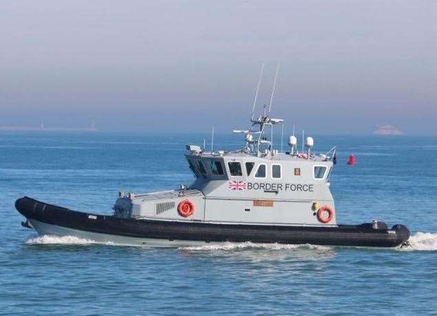 A Border Force cutter. Stock picture: Susan Pilcher