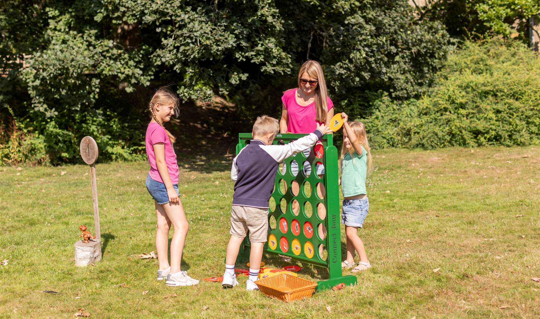 Play giant lawn games in the gardens of Kent’s beautiful country estates. Picture: National Trust Images / James Beck