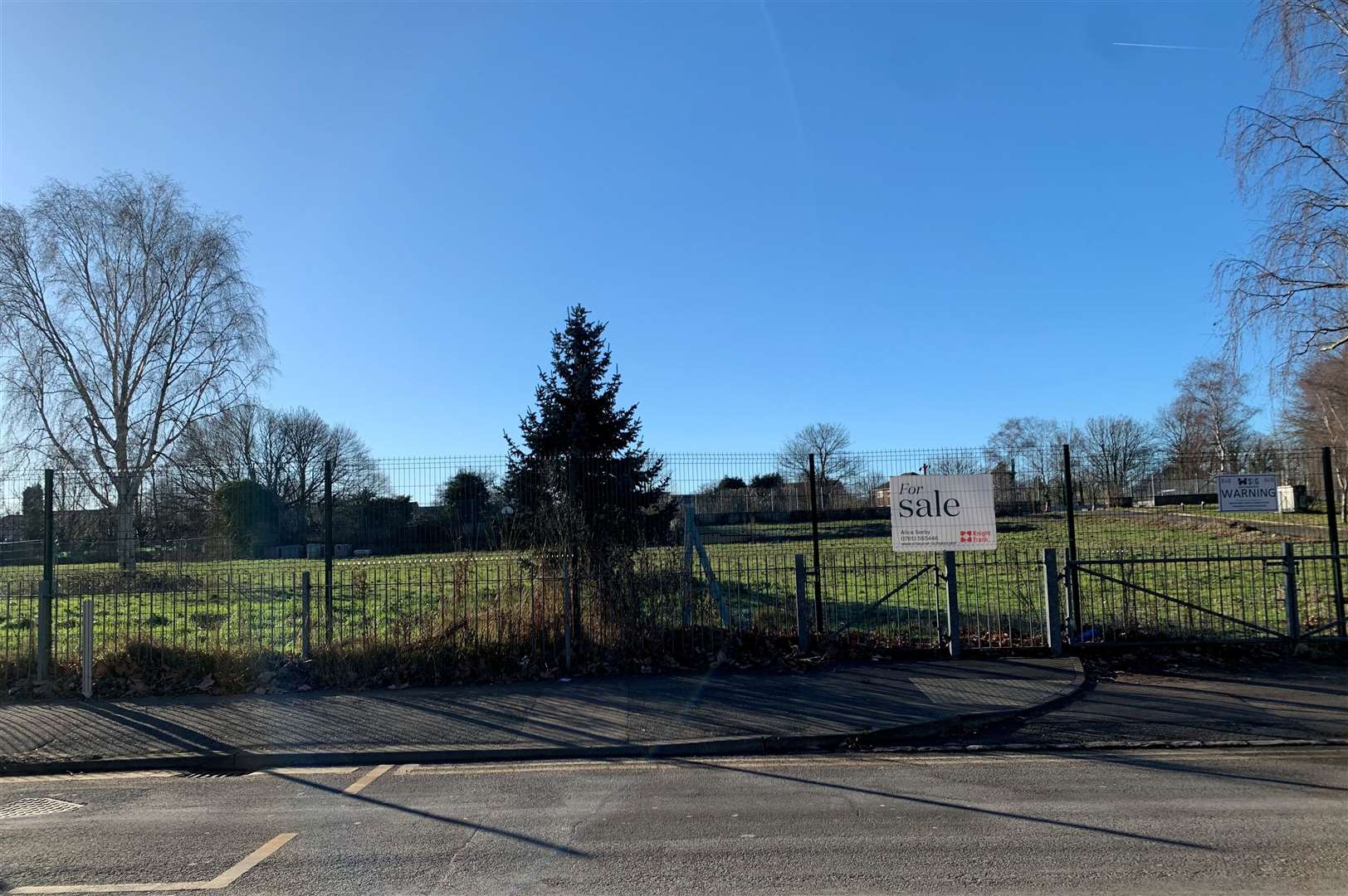 Canterbury's Chaucer School was once in this spot along Spring Lane, but closed in 2015