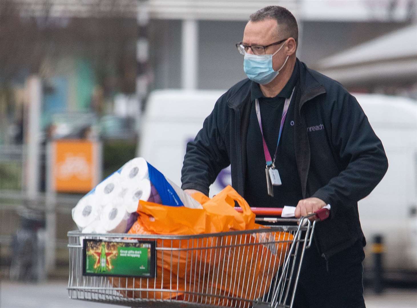 With restaurants reopening, supermarket sales took a knock (Dominic Lipinski/PA)