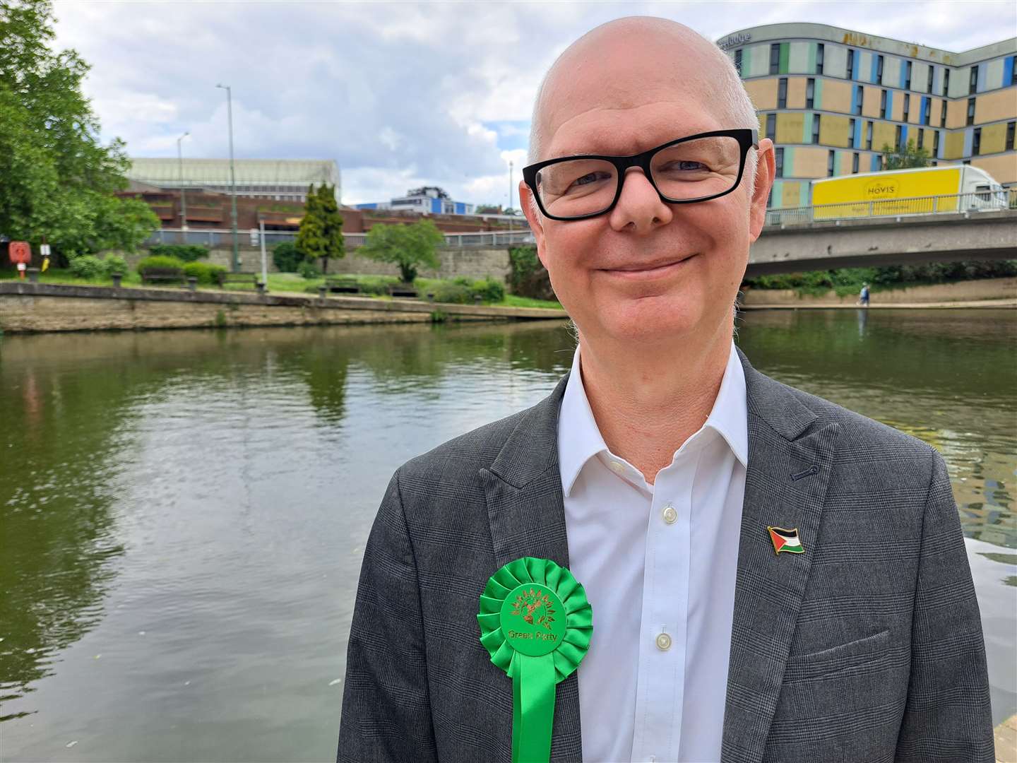 Stuart Jeffery, Green candidate in Maidstone and Malling