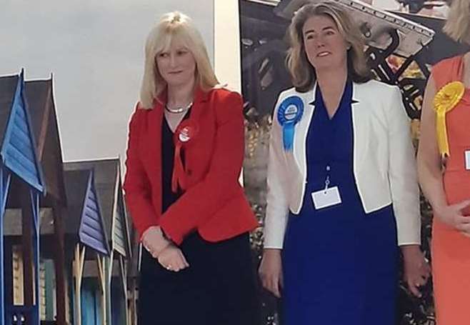 Rosie Duffield increased her majority to 1,836