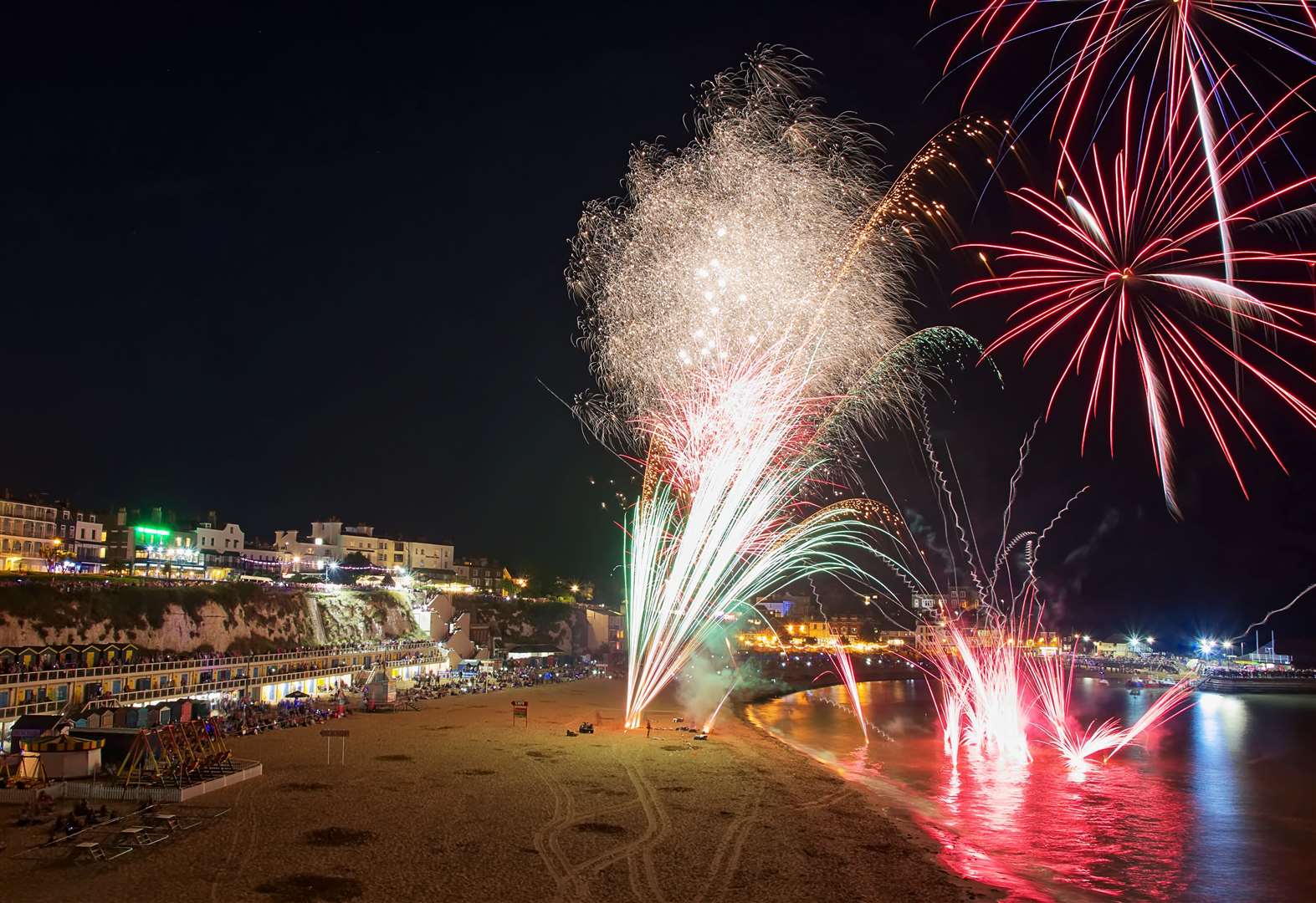 Terry Vick of Cliftonville took this shot at one of the Broadstairs fireworks displays in 2018