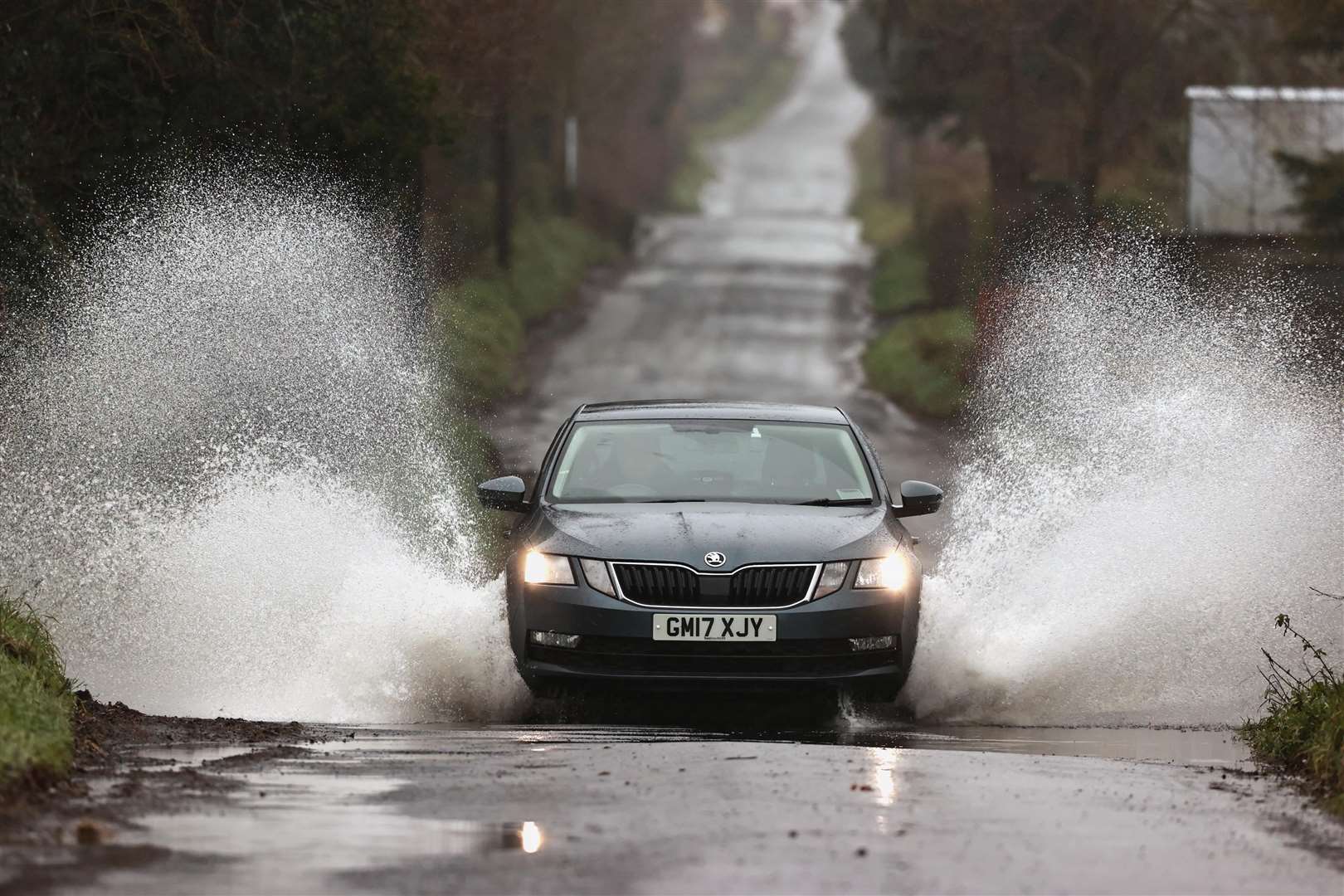 Devon and Wales have been deluged by downpours so far in May (Liam McBurney/PA)