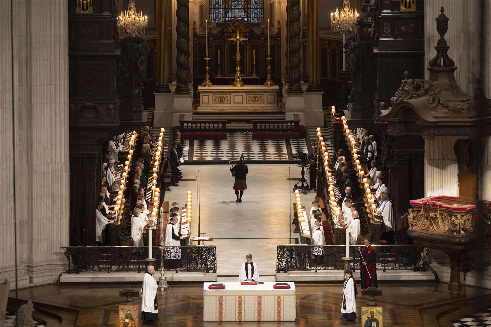 The Service of Prayer and Reflection at St Paul’s Cathedral, London (Ian Vogler/Daily Mirror/PA)