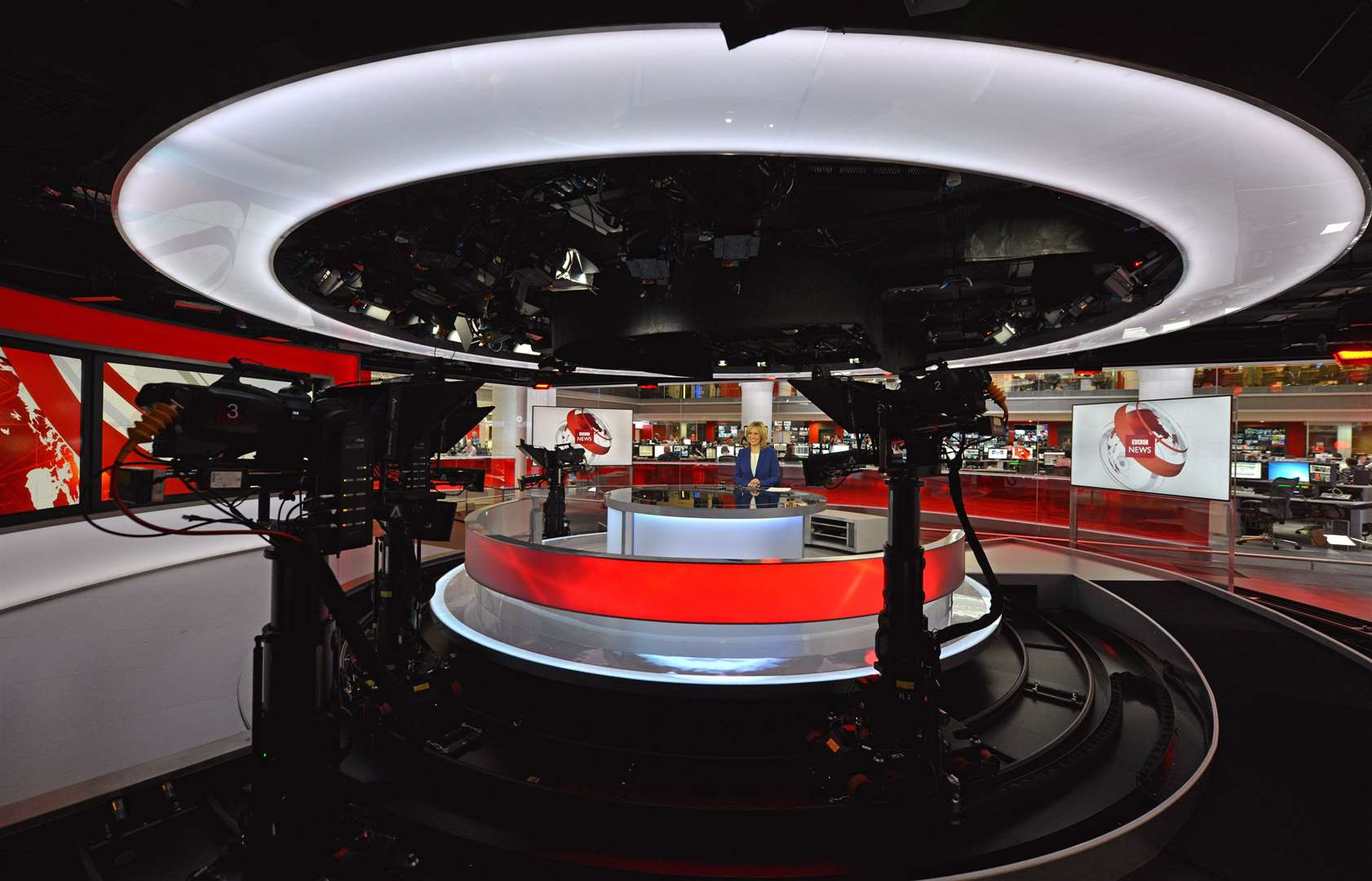 The broadcaster said it was important for BBC News to keep it’s audience ‘updated with developments’ in the Huw Edwards story (Jeff Overs/BBC/PA)