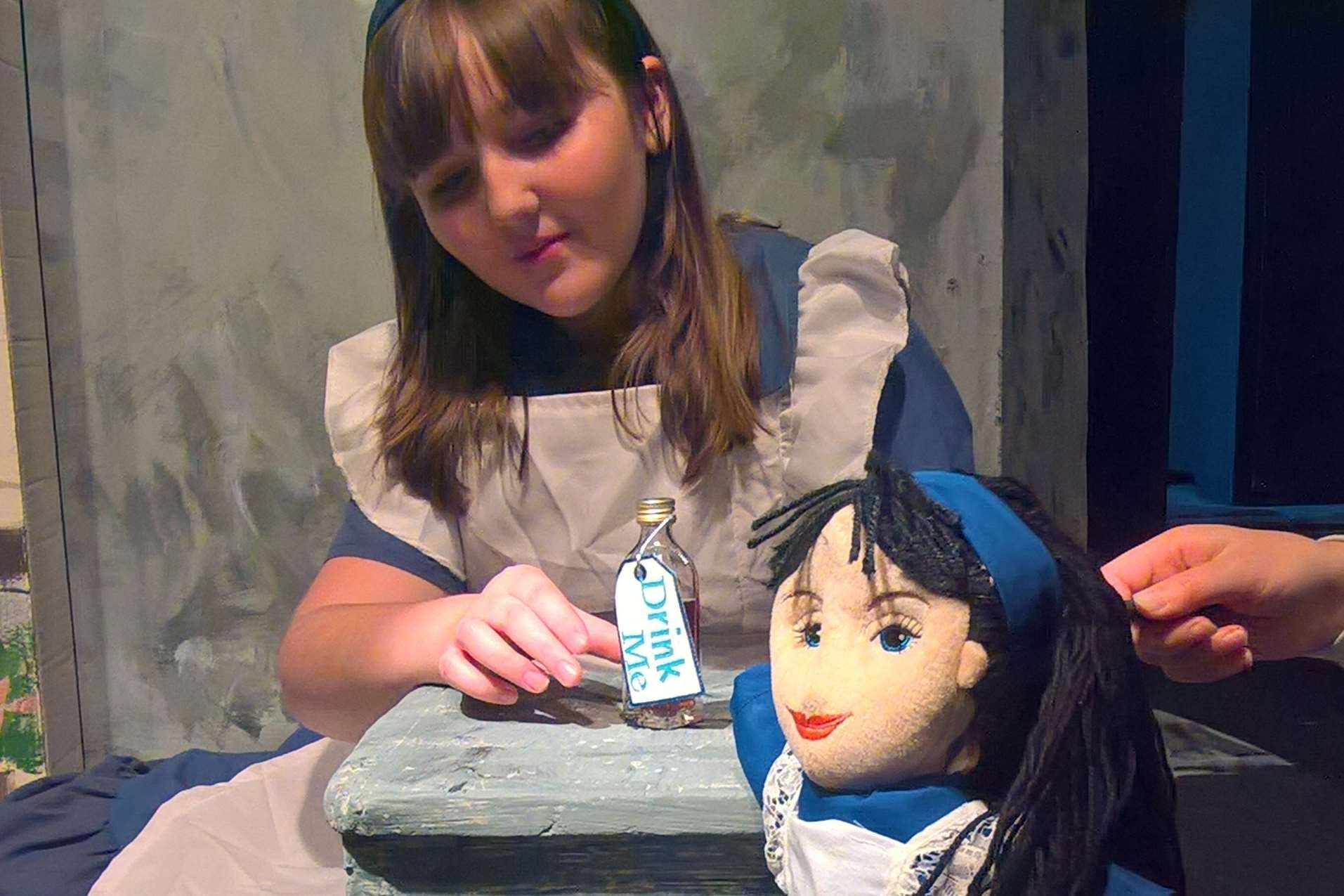 Alice (Cordelia Harding) and her little Alice