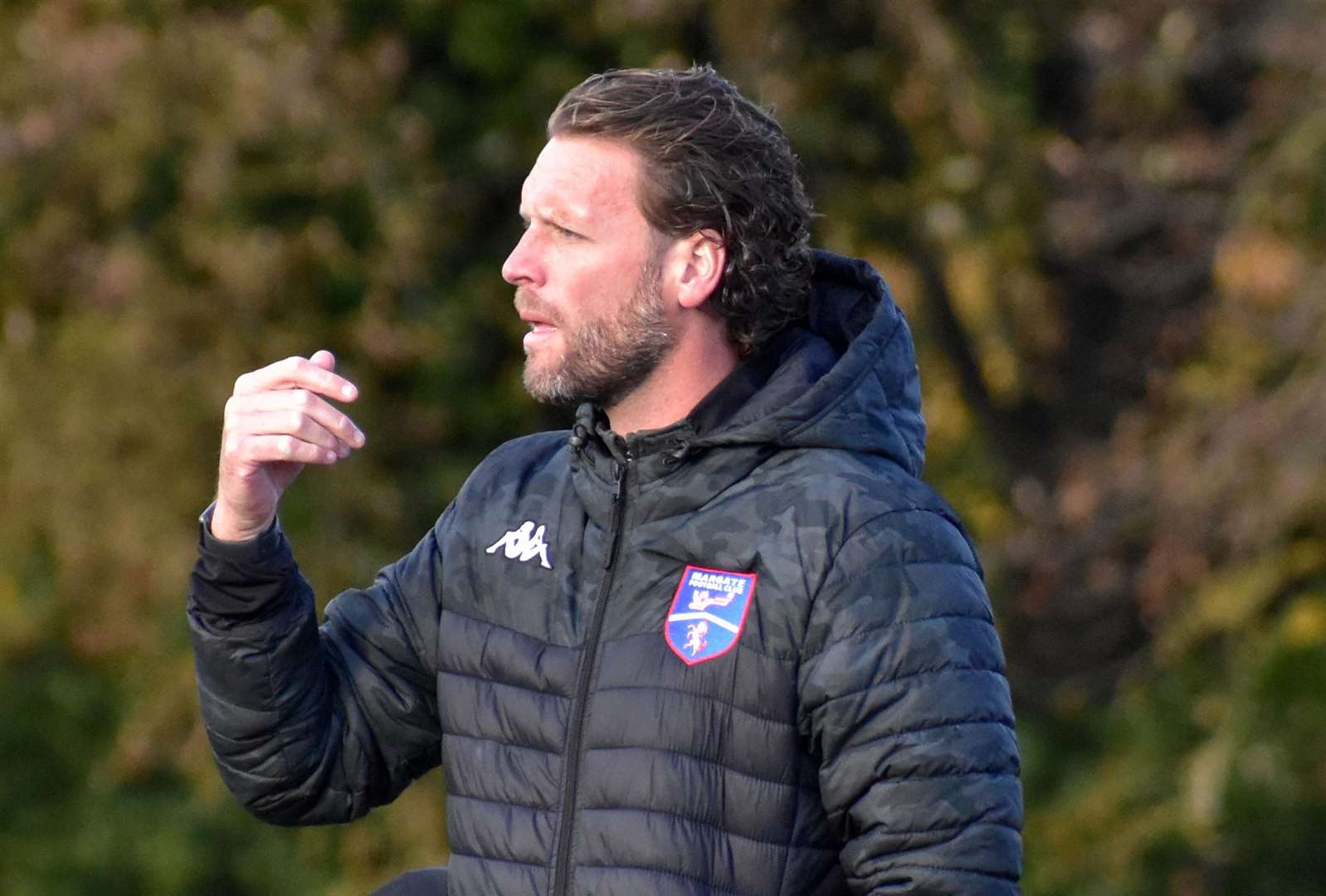 Margate manager Andy Drury. Picture: Randolph File