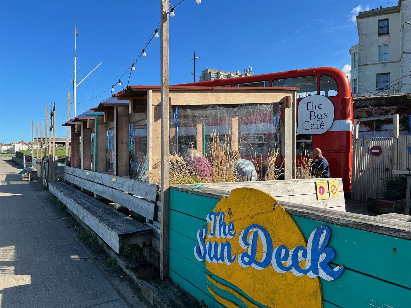 The Sun Deck has become a popular spot in Margate