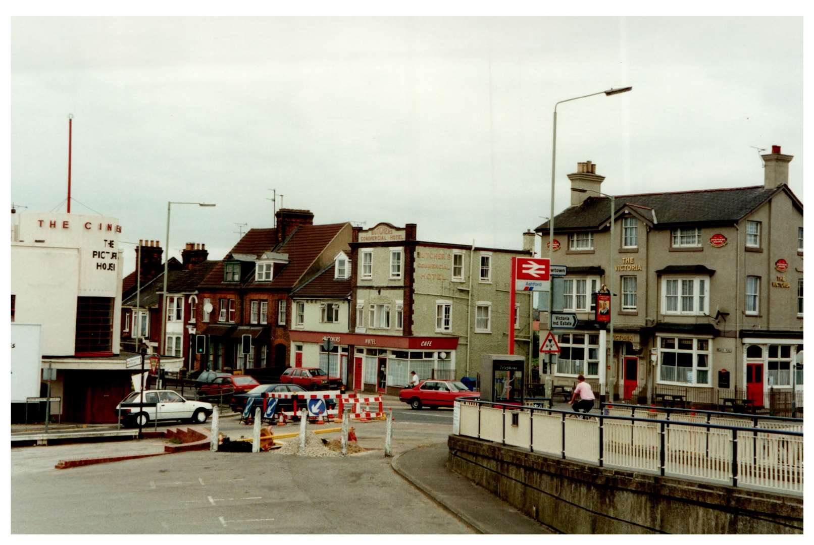 The old Ashford cinema in 1992 - just before it was demolished for the international station development. That worked out well didn't it?