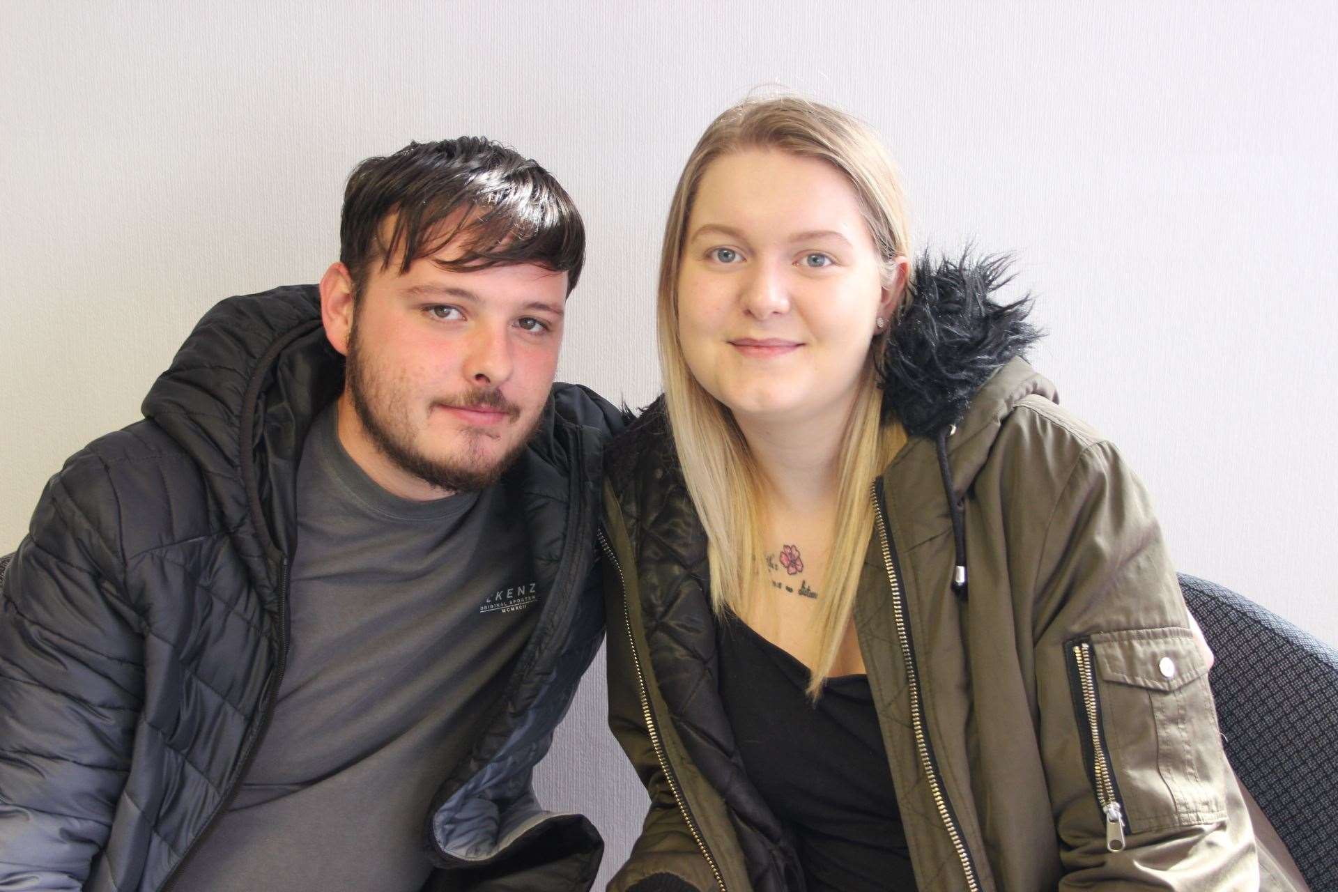 Reece Steadman and Cordelia Morgan from Princes Avenue, Minster, Sheppey, after Cordelia donated a kidney to friend Emily Bridges (19633801)