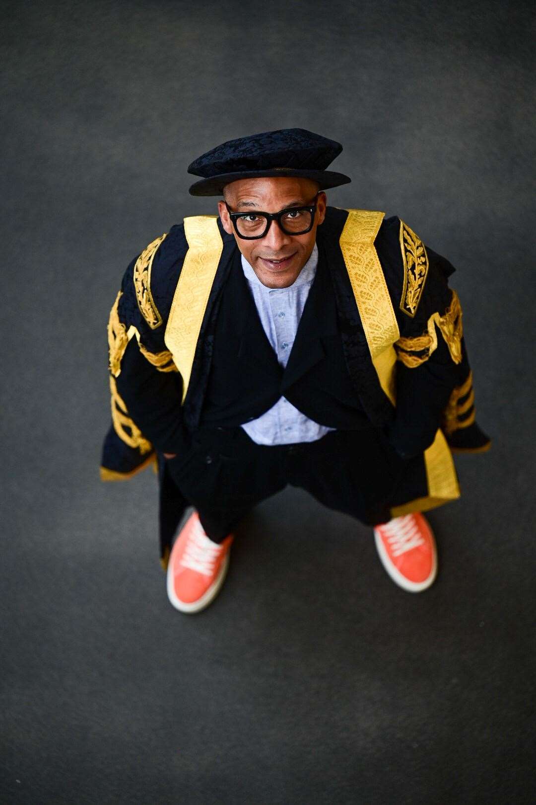 Jay Blades also received an honorary doctorate (Matt Fowler/PA)