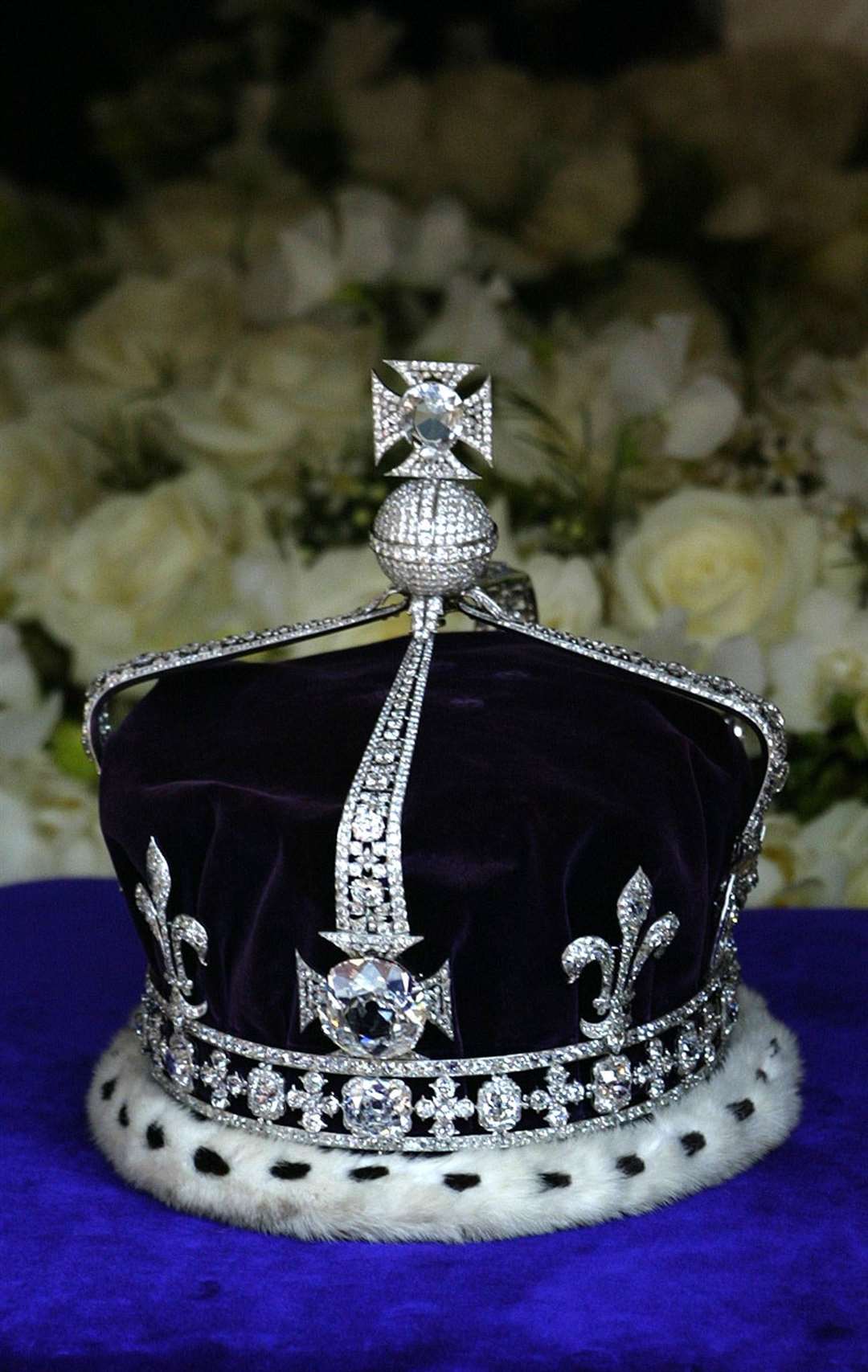 The coronation crown of the Queen Mother features the Koh-i-noor diamond (PA)