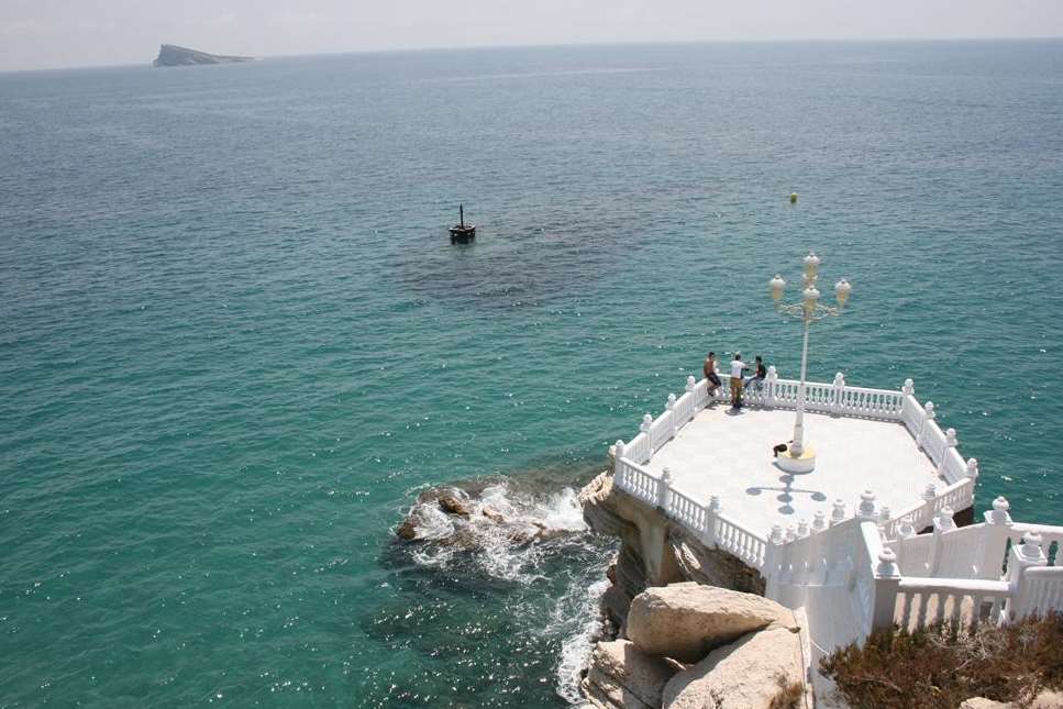 Viewpoint in Benidorm's Old Town. Photos: Dan Bloom