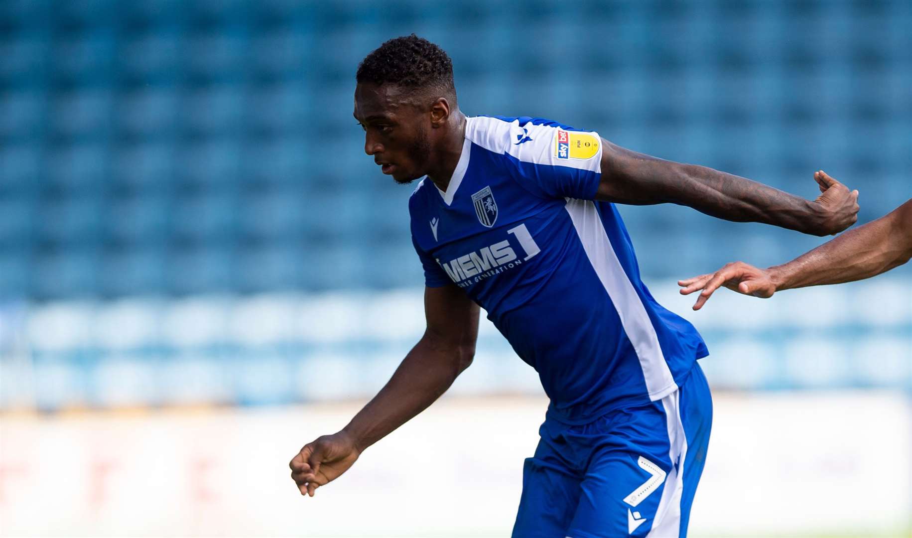 Brandon Hanlan scored for Gillingham at Dover on Tuesday night