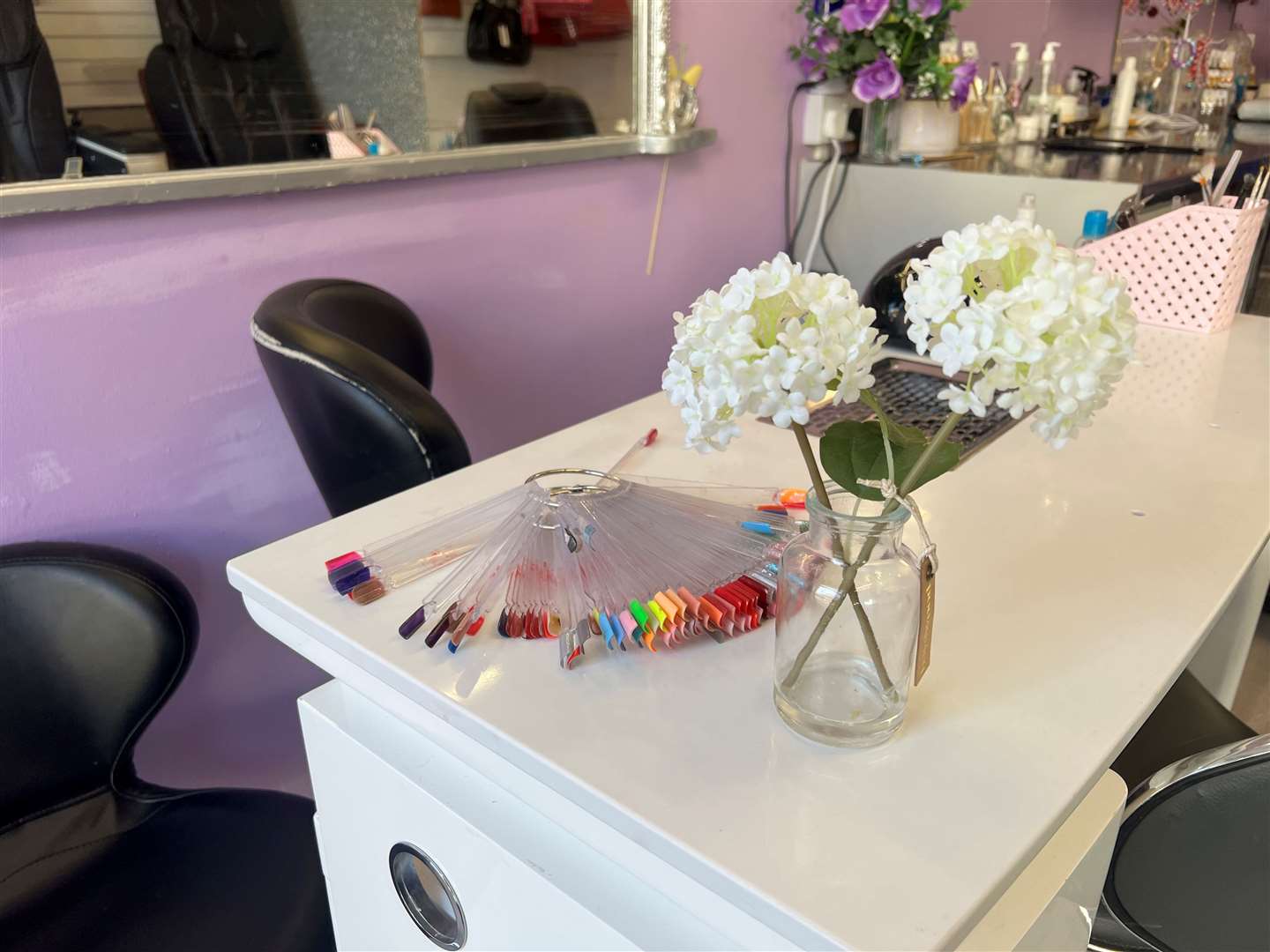 Inside Beauty Bells in Sheerness. Picture: Megan Carr